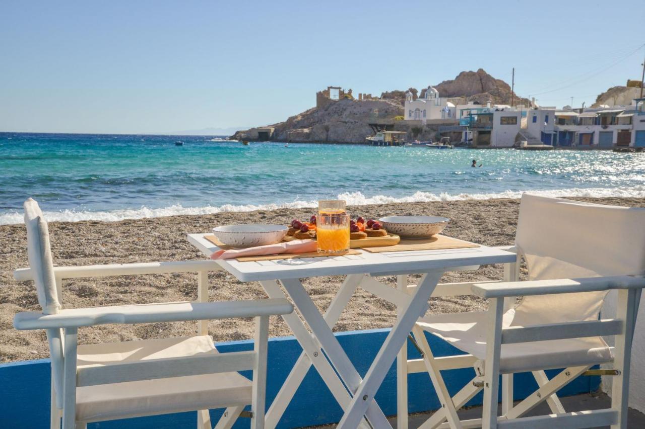 Milos Accommodations Firopotamos ภายนอก รูปภาพ