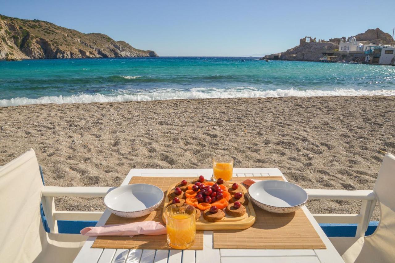 Milos Accommodations Firopotamos ภายนอก รูปภาพ
